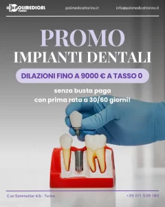 promo impianti dentali - Polimedical Torino