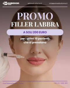 promo filler labbra - Polimedical Torino